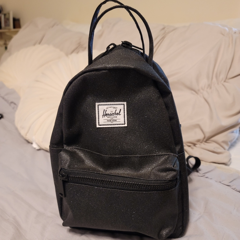 Herschel Supply Nova mini backpack (black sparkle)